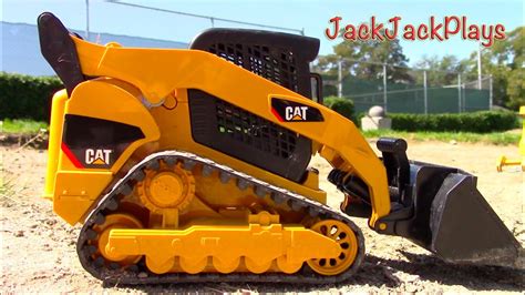 toy skid steer ride on|toy track loader.